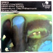 Edvard Grieg, Oslo Filharmoniske Orkester, Odd Grüner-Hegge, Kjell Bækkelund - Piano Concerto, Peer Gynt Suites