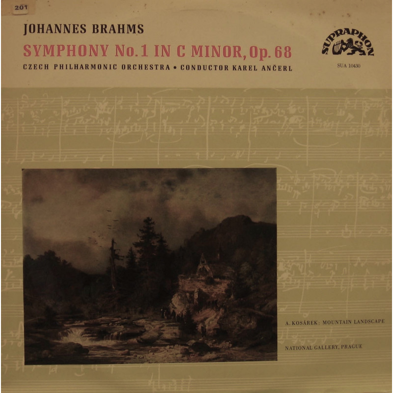 Czech Philharmonic Orchestra, Karel Ancerl - Brahms - Symphony No.1 in Cm, Opus 68 Czech Philharmonic Orchestra, Karel Ancerl - Brahms - Symphony No.1 in Cm, Opus 68